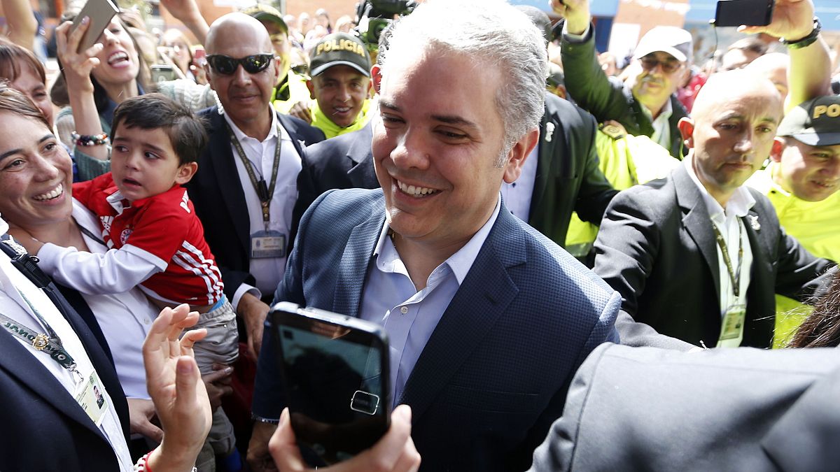 El candidato uribista Iván Duque es elegido presidente de Colombia