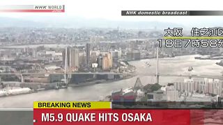 Мощное землетрясение в Японии