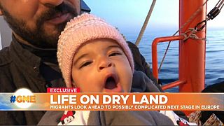 Watch: Aquarius migrants reach European soil - but what next?