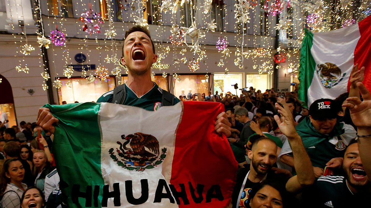 La afición mexicana activa los sensores de terremotos tras la victoria en el Mundial