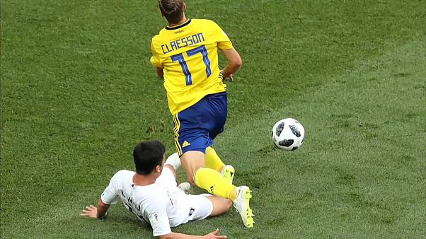 1:0 - Schweden gewinnt gegen Südkorea 1:0 - Schweden gewinnt gegen Südkorea