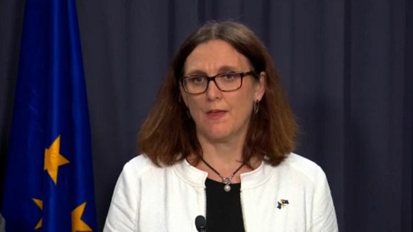 Cecilia Malmström, comisaria europea de Comercio Cecilia Malmström, comisaria europea de Comercio