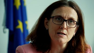 EU commmissioner Cecilia Malmström is in Australia for trade talks