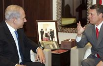 نتانیاهو با پادشاه اردن دیدار کرد