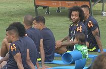 أطفال مارسيلو وسازيمرو ينضمون لحصص البرازيل التدريبية!