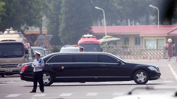Kim Dzsongun a kínai elnöknél Kim Dzsongun a kínai elnöknél