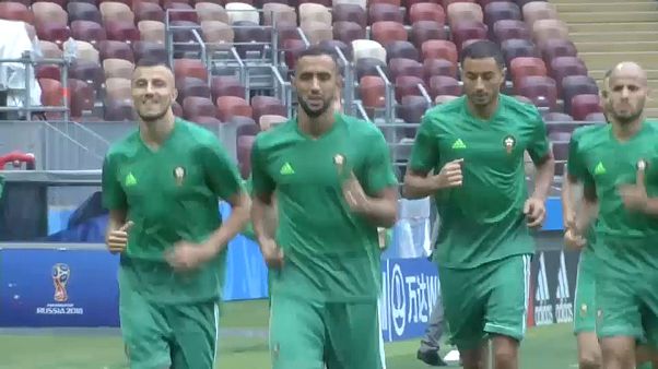 من تدريبات المنتخب المغربي من تدريبات المنتخب المغربي