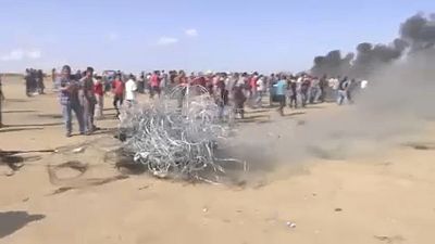 Újra egymás területeit lőtték palesztinok és izraeliek