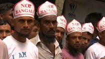 Рохинджа отметили день беженцев протестами