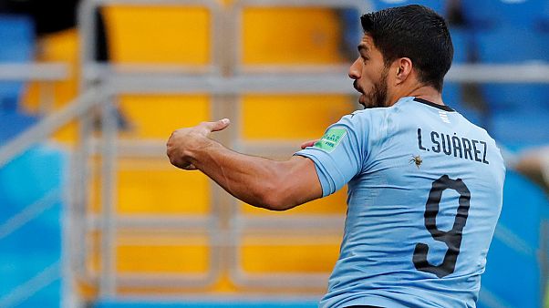 Russia 2018: il "Pistolero" lancia l'Uruguay agli ottavi Russia 2018: il "Pistolero" lancia l'Uruguay agli ottavi