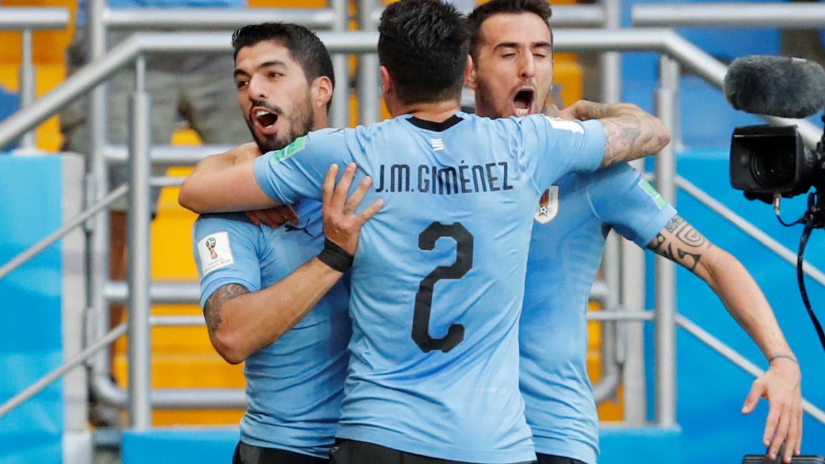 L'Uruguay rejoint les huitièmes de finale