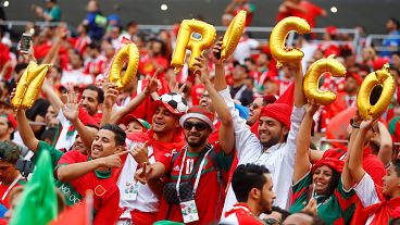 مشجعو المنتخب المغربي