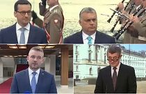 Οι τέσσερις πρωθυπουργοί των χωρών του Βίσεγκραντ