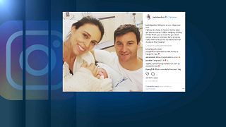 New Zealand's PM broke the news of the birth on social media