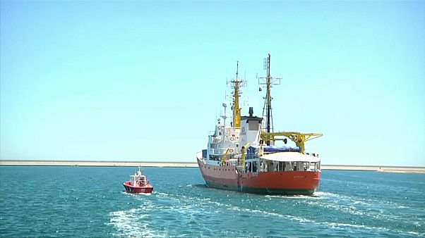 Aquarius deixa Espanha rumo a novas missões Aquarius deixa Espanha rumo a novas missões