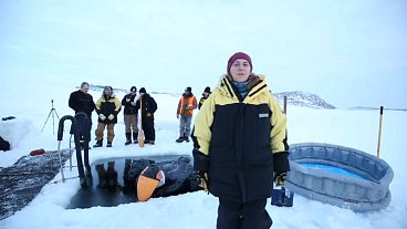 Australische Antarktis-Expeditionsteilnehmer feiern Wintersonnenwende 