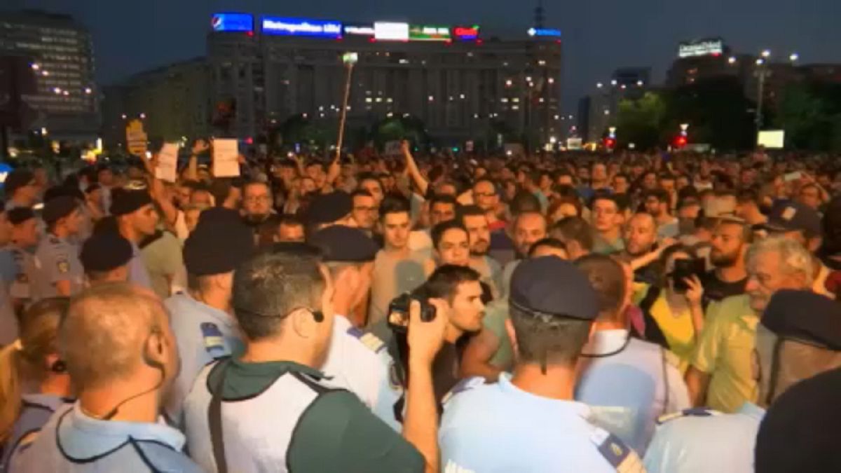 Διαδηλώσεις κατά της διαφθοράς στη Ρουμανία 