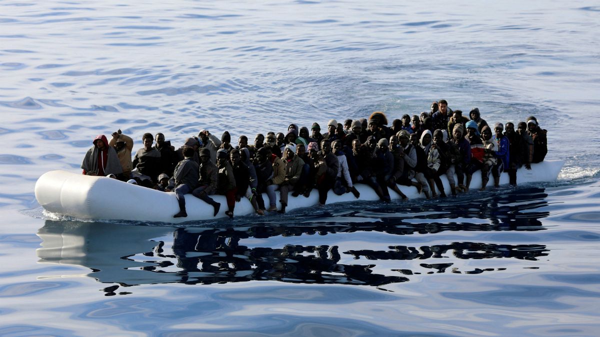 یک قایق پناهجویان