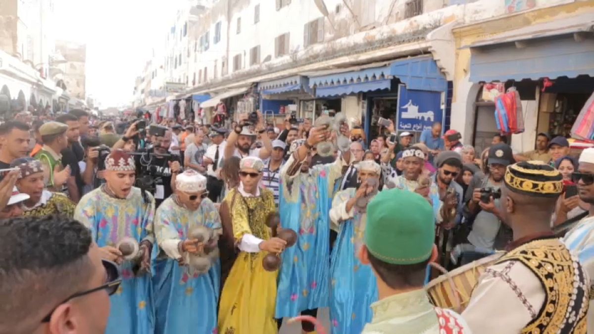 El Festival de Música Gnawa inunda las calles de la marroquí Essaouira