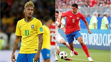 "Sambacılar" son dakikada mutlu sona ulaştı: Brezilya: 2 - Kosta Rika: 0