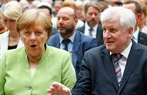 Angela Merkel és Horst Seehofer