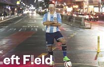 Blind soccer player goes for gold with Argentine team