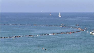 راكبو أمواج إسرائيليون يحطمون رقماً قياسياً بهدف حماية البيئة