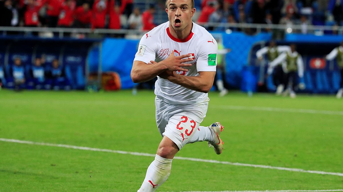 Schweiz gewinnt 2 zu 1 gegen Serbien - entscheidendes Tor von Shaqiri 