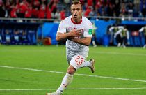 Schweiz gewinnt 2 zu 1 gegen Serbien - entscheidendes Tor von Shaqiri