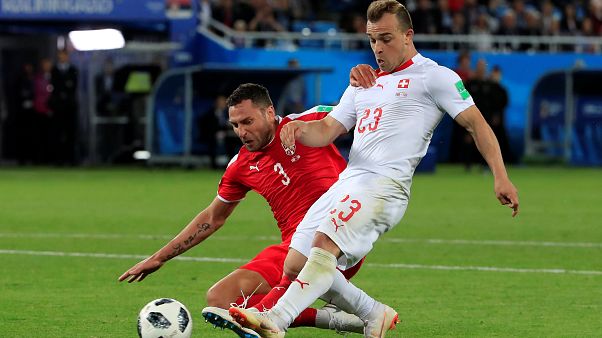 Hátrányból fordítva verte Svájc Szerbiát Hátrányból fordítva verte Svájc Szerbiát