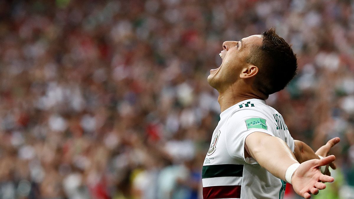 World Cup: Mexico defeat South Korea 2-1 in a tight match.