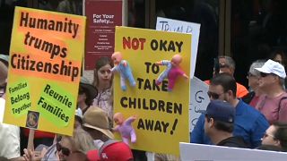 مظاهرات عارمة في أميركا ضد سياسة فصل أطفال المهاجرين