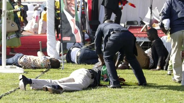El presidente de Zimbabue tras el atentado: "Son los enemigos normales" El presidente de Zimbabue tras el atentado: "Son los enemigos normales"