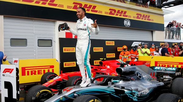 Doble éxito de Lewis Hamilton en el Gran Premio de Francia de Fórmula Uno Doble éxito de Lewis Hamilton en el Gran Premio de Francia de Fórmula Uno