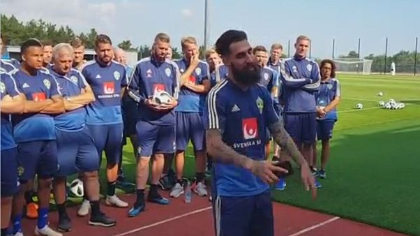 Watch: Swedish World Cup team say 'f**k racism' after Durmaz abuse Watch: Swedish World Cup team say 'f**k racism' after Durmaz abuse