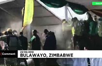 انفجار خلال حملة انتخابية بحضور رئيس زيمبابوي