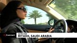 Saudi psychologist drives herself to work for first time in 21-year career as ban lifted