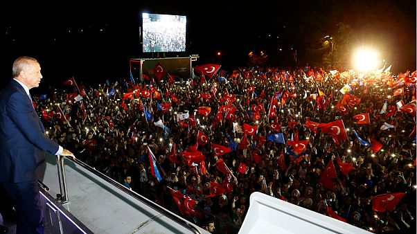 Erdogan: leckét adtunk demokráciából Erdogan: leckét adtunk demokráciából