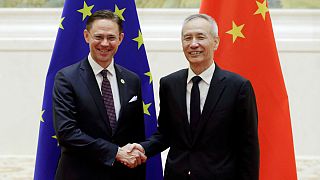 EC Vice President Katainen and Chinese Vice Premier Liu He 