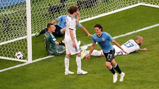 Dünya Kupası: Rusya'yı 3-0 ile geçen Uruguay grup lideri 