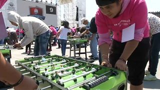المكسيك تدخل موسوعة غينيس في لعبة "كرة قدم الطاولة"