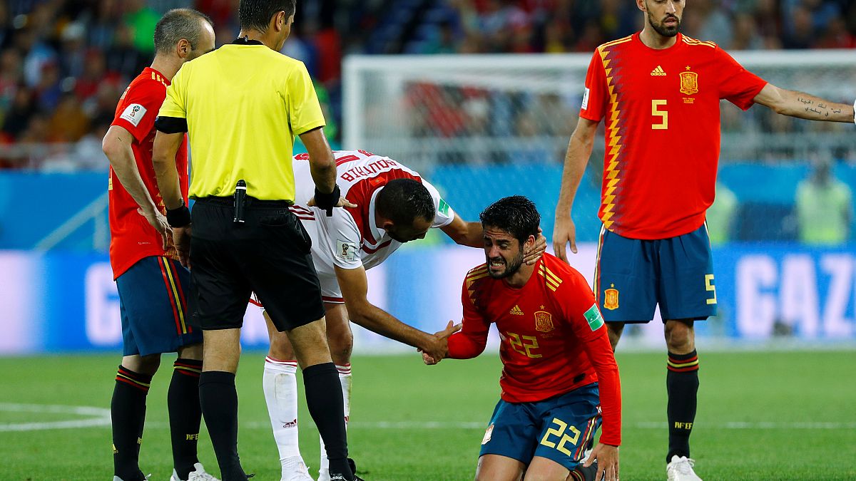 España empata con Marruecos (2-2) y pasa primera de grupo
