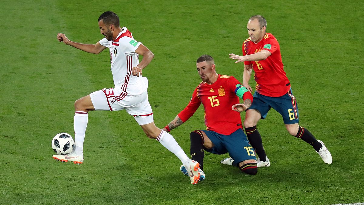 مونديال روسيا: إسبانيا تتأهل إلى دور الـ16 بعد تعادلها مع المغرب 2X2