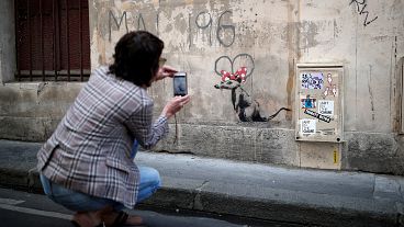 أعمال بانكسي تظهر في باريس.. وإحداها تتعرض للإتلاف