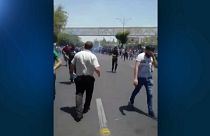Protestas antigubernamentales en Teherán