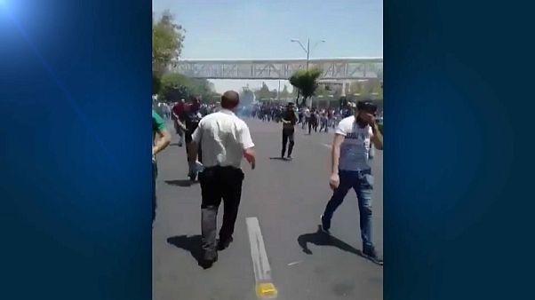 Protestas antigubernamentales en Teherán Protestas antigubernamentales en Teherán