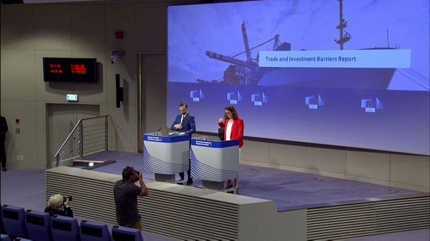 Cecilia Malmström hace balance de la guerra comercial entre la Unión Europea y Estados Unidos Cecilia Malmström hace balance de la guerra comercial entre la Unión Europea y Estados Unidos