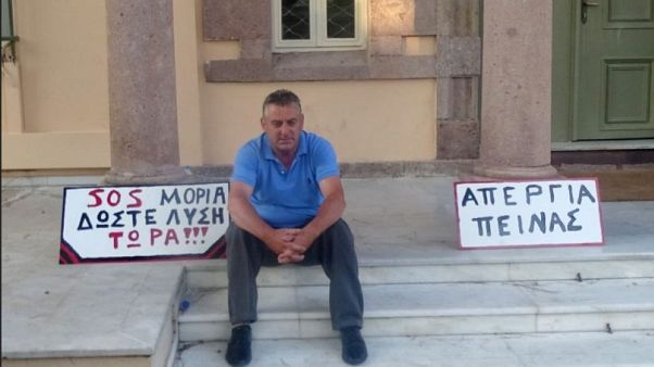Τρίτη μέρα σε απεργία πείνας ο πρόεδρος δημοτικής κοινότητας Μόριας Τρίτη μέρα σε απεργία πείνας ο πρόεδρος δημοτικής κοινότητας Μόριας