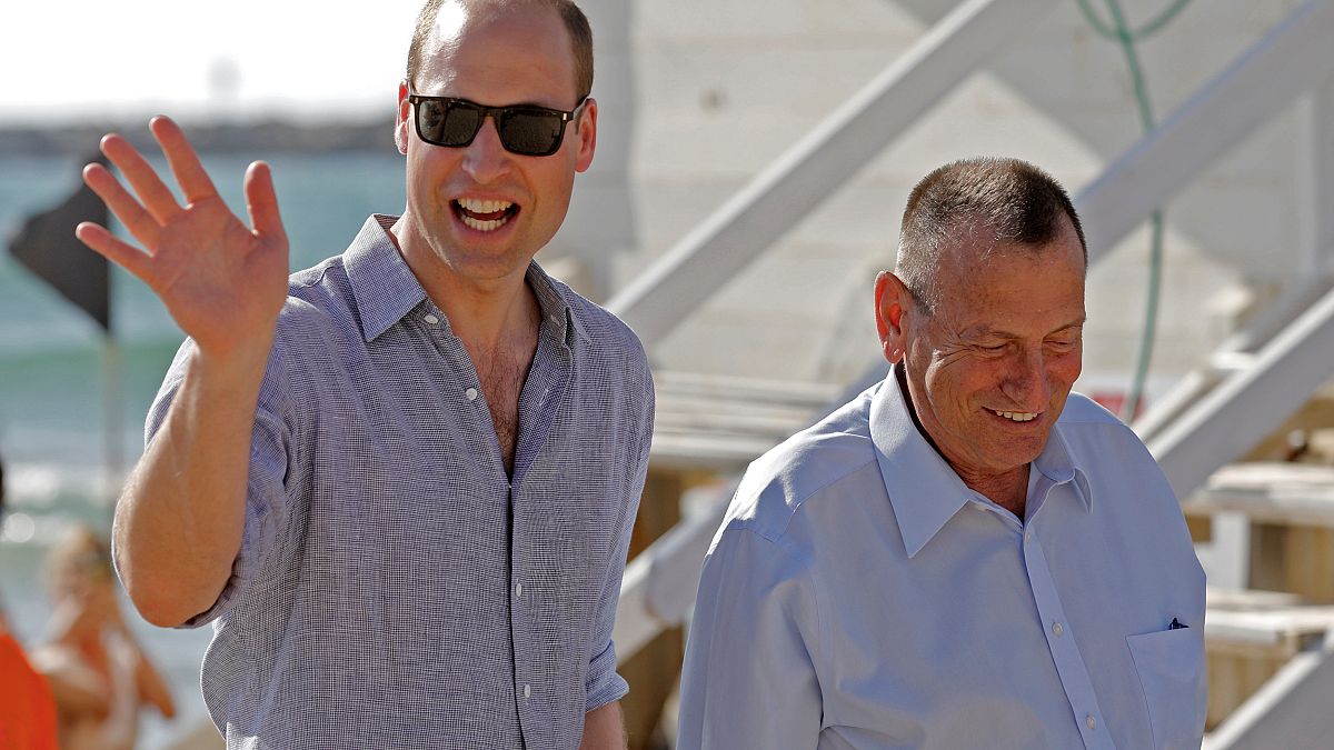 El príncipe Guillermo rinde homenaje en Israel a las víctimas del nazismo