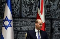 Le Prince William reçu par Netanyahu